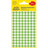 Avery Zweckform Markierungspunkte 3179 Leuchtgrün Ø 8 mm 4