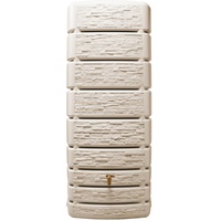4rain Slim Stone Decor Wandtank 500 l sandbeige