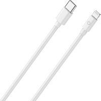 Realpower Lade/Datenkabel USB-C auf lightning 1m weiß MFI 1