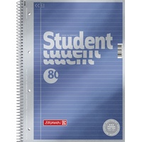 Brunnen Collegeblock Premium Student | A4, Lineatur 21, 80