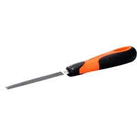 BAHCO 4-186-04-2-2 Dreikantsägefeile mit Heft 100 X 6,0 mm