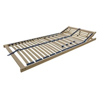 Erst-Holz 70.32-09 FV Federholzrahmen Lattenrost 90x200 cm Kopfteil verstellbar