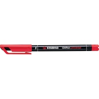 Stabilo OHPen universal permanent F rot