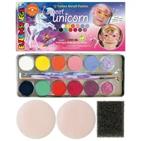 Eulenspiegel Sweet Unicorn, vegan, Einhorn, Schminkset, Kinderschminken, Karneval, Fasching