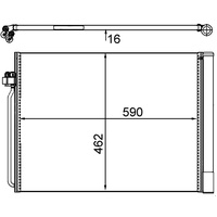 Mahle AC 405 000S A/C-Kondensator