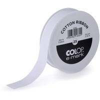 Colop 154922 cotton ribbon Etiketten-Band 25mm x 25 m