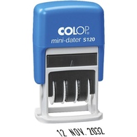 Colop Datumstempel Mini-Dater S 120 selbstfärbend schwarz,