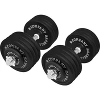 Bad Company Guss Kurzhantel-Set 90Kg (2x45) Hantelscheiben) Hantelset