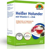 Sunlife Heißer Holunder + Granatapfel Sticks 20 Stück