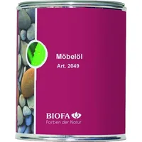Biofa Biofa, Holzschutz + Holzfarbe, Möbelöl 2049 (Farblos, 2.50