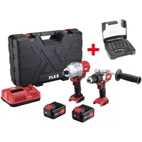 Flex Akku-Schlagbohrschrauber PD 2G 18.0-EC FS55 + IW 3/4"