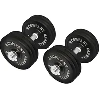 Bad Company Guss Kurzhantel-Set 65Kg (2 x Kurzhantelstange 35cm