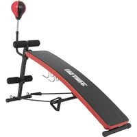 Gorilla Sports Sit Up Bank mit Punchingball in der