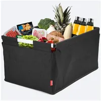 Achilles Transportkiste, Big-Box Alu, Einkaufskorb, Klappbox mit Alurahmen, Transportbox,