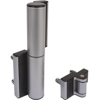 Locinox Selbstschließendes Türband Tiger, Aluminium silber eloxiert