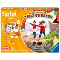 Ravensburger tiptoi Active Kunterbuntes Tanz-Theater inkl. Lautsprecher