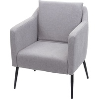 MCW Relaxsessel ~ Stoff/Textil hellgrau
