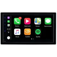 Creasono 2-DIN-Autoradio mit Apple CarPlay, DAB+, Freisprecher, 17,1-cm-Display