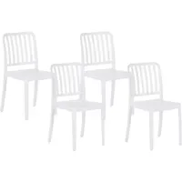 Beliani Sersale Gartenstuhl 42 x 42 x 82 cm