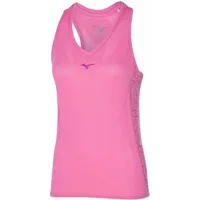 Mizuno Aero Tank Damen pink M 2022 Laufshirts