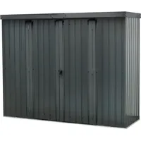 Floraworld Gerätehaus 2,26 x 0,81 m Grau