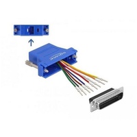 DeLock 66648 / Adapter [1x D-SUB-Stecker 25pol. - 1x