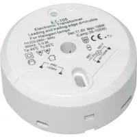 Maxtrack Halogen-Transformator Transmedia LT5-3L, 230/12V/35-105W, Überlastschutz, Temperatursicherung, nicht fallbar,