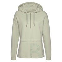 Bench. loungewear Hoodie mit Reißverschluss Grün 36/38
