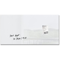 Sigel Glas-Magnettafel artverum® 91,0 x 46,0 cm weiß