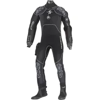 Scubapro Exodry 4.0 Homme-L Atemregler für Kaltwassertauchen, Schwarz, L