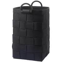 Aquanova Dix Wäschekorb schwarz