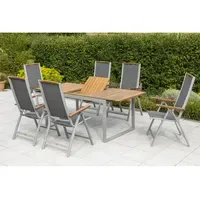 Merxx Siena Set 7-tlg. Ausziehtisch 200 x 90 cm