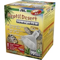 JBL Aquaristik JBL ReptilDesert L-U-W Light alu 70W weiß