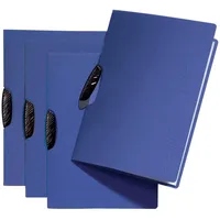Pagna Bewerbungsmappe Swing A4 aus Karton, blau