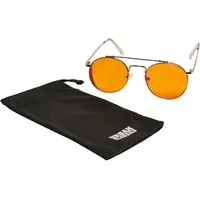 URBAN CLASSICS Unisex Zonnebril Chios Sonnenbrille, Gold/Orange, Einheitsgr e