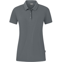 Jako Organic Stretch Poloshirt Damen steingrau 44