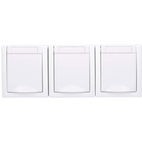 Panasonic Schuko-Steckdose 3-fach Weiß 1 St.