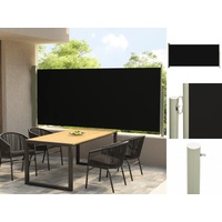 VidaXL Ausziehbar Seitenmarkise 140 x 300 cm schwarz 317832