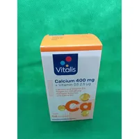 Vitalis® Vitalis Calcium 400 mg + Vitamin D3 2,5
