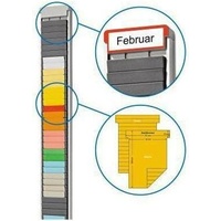 Ultradex T-Kartentafel 529120 20 Karten Flexible Kartenplätze