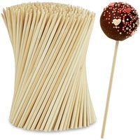 Relaxdays Cake Pop Stiel, Küchengadgets, Braun