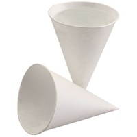 Papstar Spitzbecher, 150ml weiss 200 x)