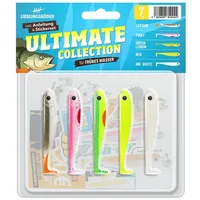 Lieblingsköder Gummifische 7cm - 5 Angelköder, Farbe Lieblingsköder:Ultimate Collection