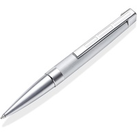 Staedtler Initium Metallum Drehkugelschreiber, Aluminium, B, schwarz, Made in