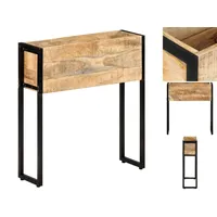 VidaXL Pflanzkübel 60x20x68 cm Raues Mangoholz