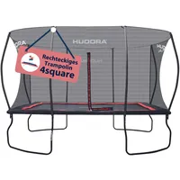 Hudora 4square Trampolin 244 x 366 cm inkl. Sicherheitsnetz