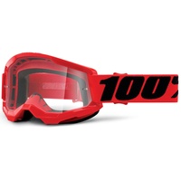 100% Strata 2 Clear Lens, Rot