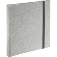 Hama Jumbo Tessuto grau 30x30 60 weiße Seiten 3846
