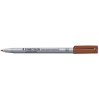 Staedtler Lumocolor non-permanent braun