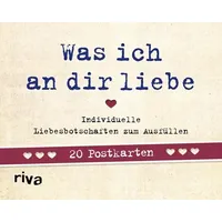 Riva Was ich an dir liebe – 20 Postkarten